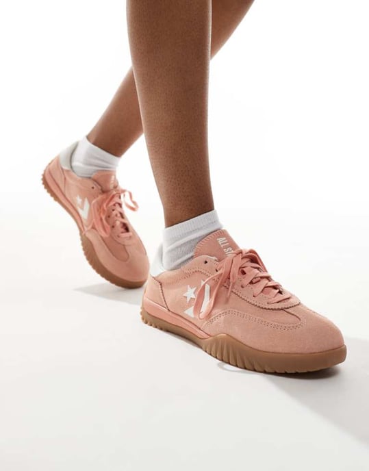 Converse Run Star-sneakers i rosa - Image 1