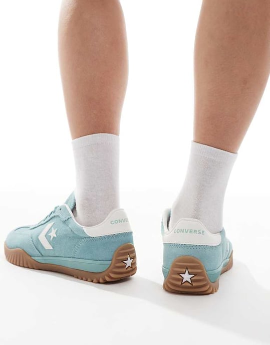 Converse Run Star Sneakers i teal - Image 4