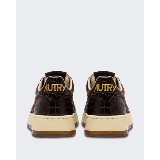 Autry Dames medalist low sneakers suède print - Image 2