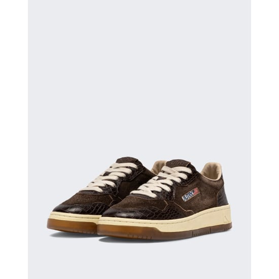 Autry Dames medalist low sneakers suède print - Image 3