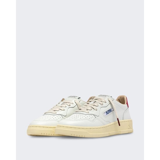 Autry Dames medalist low sneakers leer suède logo - Image 5