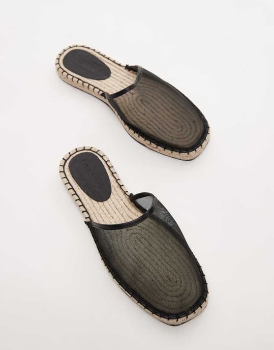 Topshop Harry espadrillosandal i svart - Image 2