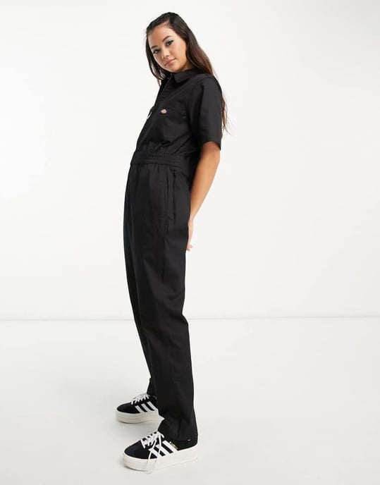 Dickies vale overall i svart - Image 2