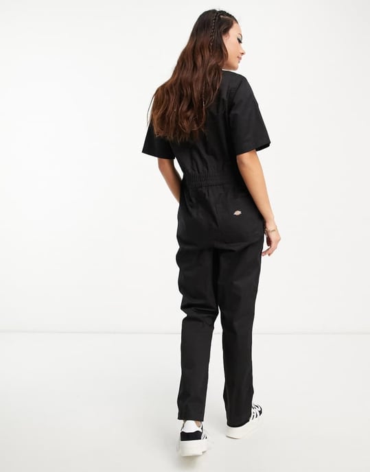 Dickies vale overall i svart - Image 4