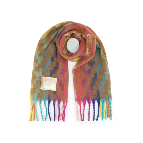 Kurt Geiger London Rainbow Weave Yarn Dye - Image 1