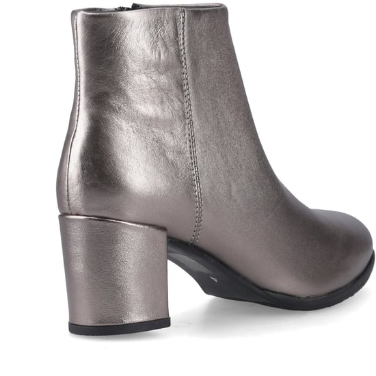 Hush Puppies Claridy Leren Dames Pewter Enkelboots met Hak - Image 2