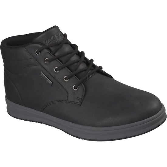 Skechers Palmiro Wallace Men's Black Ankle Boots - Image 1