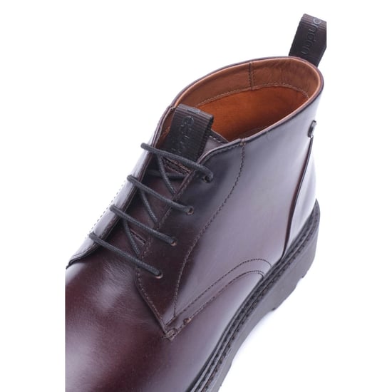 Base London Havoc Leather Men's WASHED BROWN Ankle Boots - Image 6