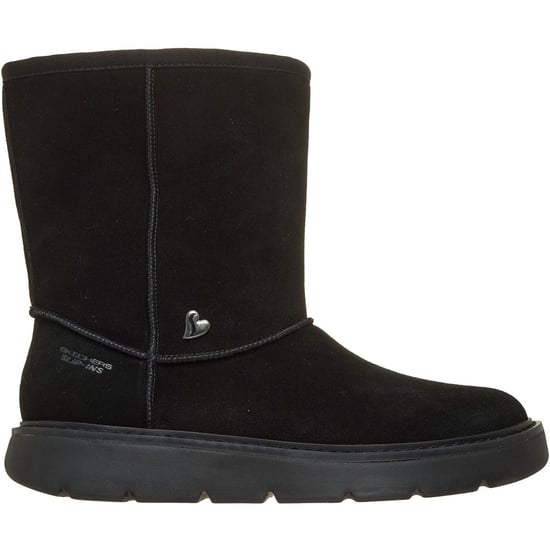 Skechers Keepsakes Cozy Mid Leather Women's Black Winter Mid Calf Boots - Image 4
