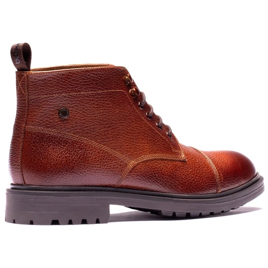 Base London Mercer Leather Men's TAN Ankle Boots - Image 2