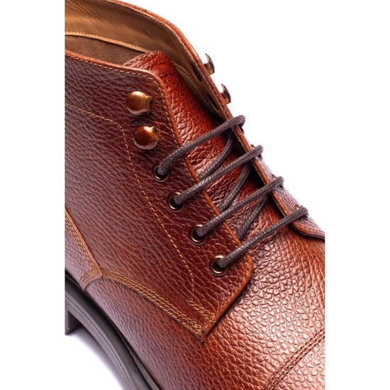 Base London Mercer Leather Men's TAN Ankle Boots - Image 6