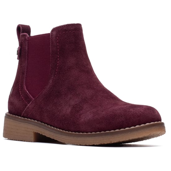 Hush Puppies Maddy Suede Women's Plum Boots - Image 1