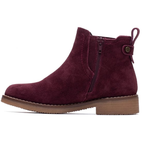 Hush Puppies Maddy Suede Women's Plum Boots - Image 4