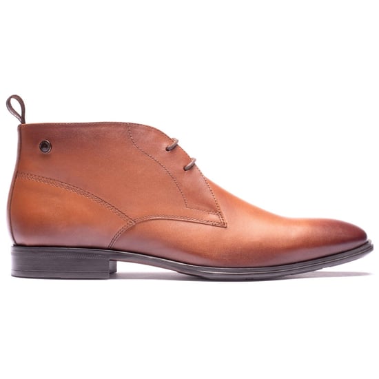 Base London Archer Leather Men's TAN Ankle Boots - Image 4