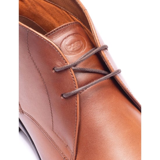 Base London Archer Leather Men's TAN Ankle Boots - Image 5