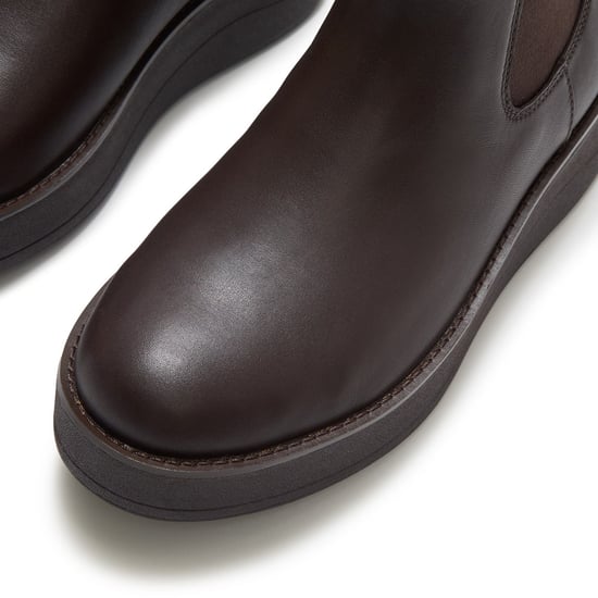 Fitflop Gen-FF Roam Leather Women's Chocolate Brown Boots - Image 5