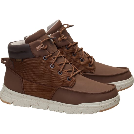 HEYDUDE Bradley II Waterdichte Polyurethaan Heren Downtown Bruin/Multi Enkelboots - Image 1