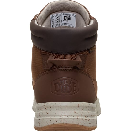 HEYDUDE Bradley II Waterdichte Polyurethaan Heren Downtown Bruin/Multi Enkelboots - Image 2