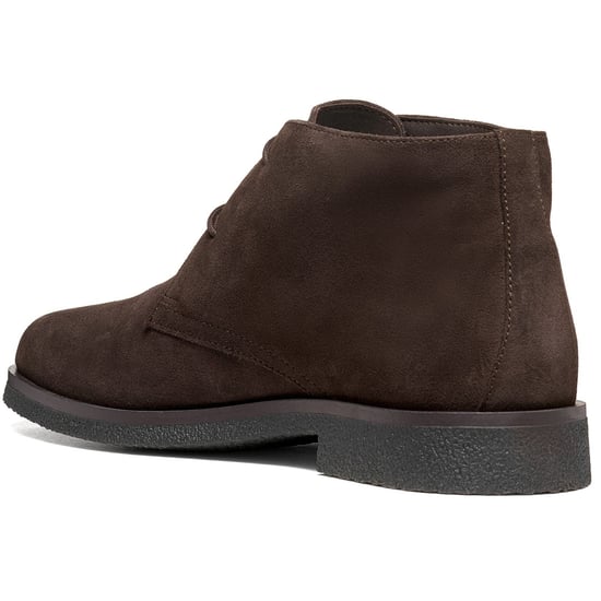 Geox U Claudio Leather Men's Chocolate/Brown Ankle Boots - Image 2