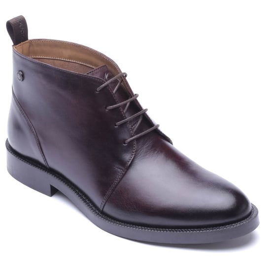 Base London Marco Leather Men's WASHED BROWN Ankle Boots - Image 1