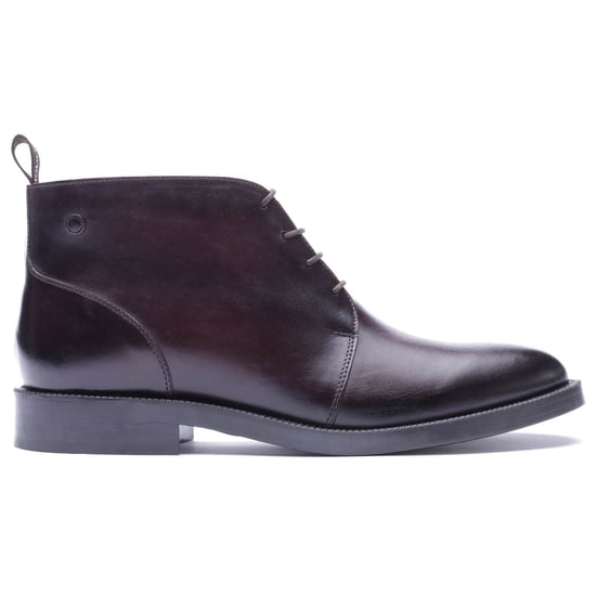 Base London Marco Leather Men's WASHED BROWN Ankle Boots - Image 4