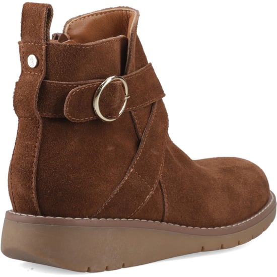Hush Puppies Lyra Suede Dames Donkerbruin Boots - Image 2