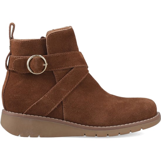 Hush Puppies Lyra Suede Dames Donkerbruin Boots - Image 5