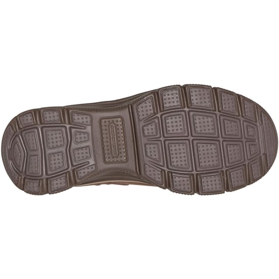 Skechers Easy Going Urban Zip Läder Kängor för Kvinnor i Chokladbrun - Image 2
