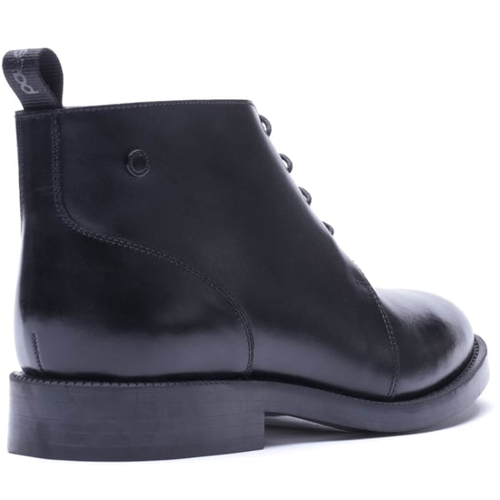 Base London Marco Leather Men's Black Ankle Boots - Image 2