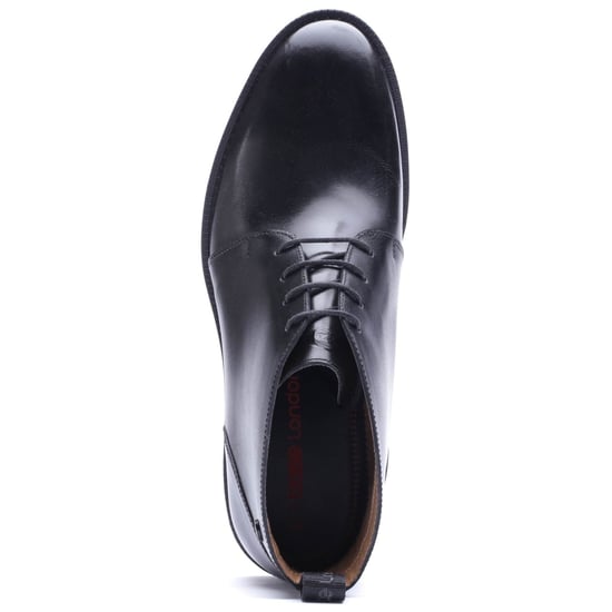 Base London Marco Leather Men's Black Ankle Boots - Image 4