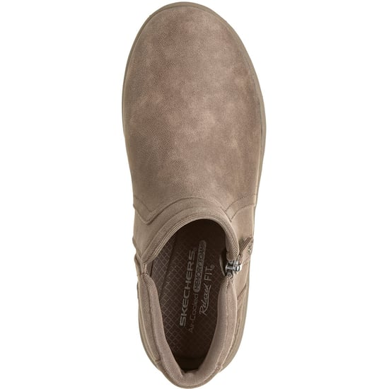 Skechers Lovely Vibe Forever Mine Textile Women's Dark Taupe Boots - Image 3