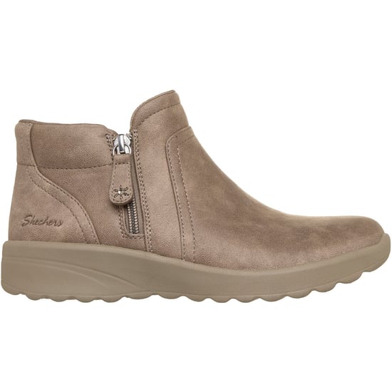 Skechers Lovely Vibe Forever Mine Textile Women's Dark Taupe Boots - Image 4