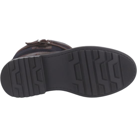 Cotswold Broadwell Leren Dameslaarzen Bruin/Navy - Image 3