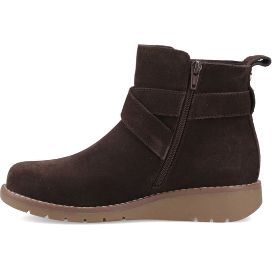 Hush Puppies Lyra Suède Dames Chocolade Boots - Image 4