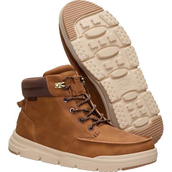 HEYDUDE Bradley II Classic Polyurethaan Heren Argan Olie/Multi Enkellaarsjes - Image 4