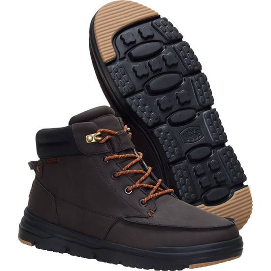 HEYDUDE Bradley II Classic Polyurethaan Heren Chocolade Torte/Multi Enkellaarzen - Image 4