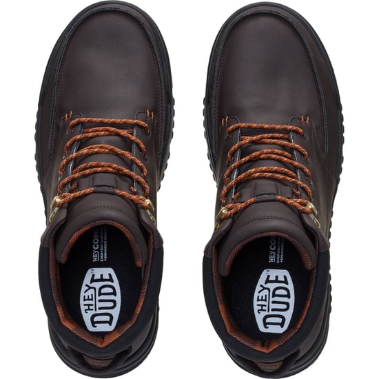 HEYDUDE Bradley II Classic Polyurethaan Heren Chocolade Torte/Multi Enkellaarzen - Image 5