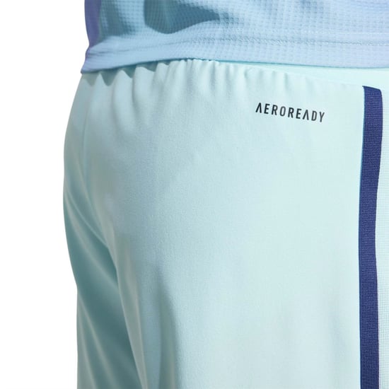 Men's adidas Arsenal Third 23 24 Aeroready Football Shorts in Claqua - Image 5