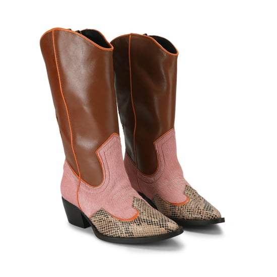 KG Kurt Geiger Leather Scatter Boots - Image 2
