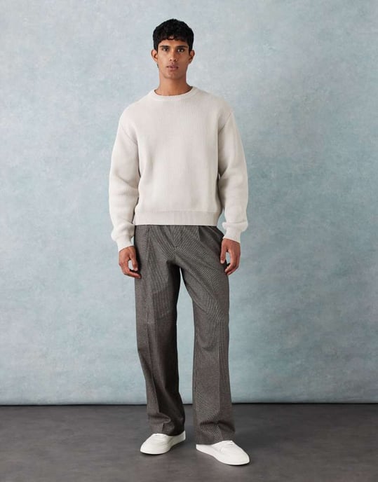 Veckodagströja i off-white - Image 2