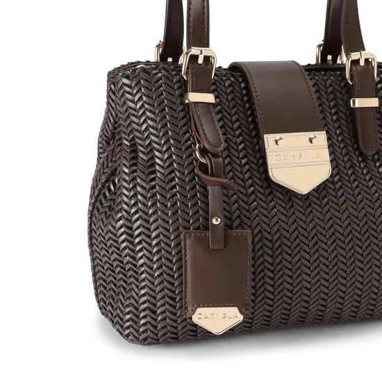 Carvela Maria Mini Weave Bag - Image 4