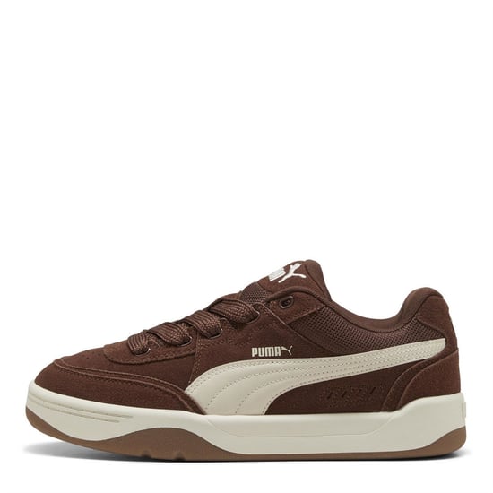Men's Puma Park Lifestyle Skate Low Top Trainers in Chestnut Brow - Image 2