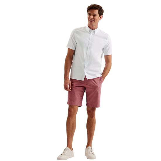 Ted Baker Aldgte Regular Premium White Oxford Shirt - Image 4