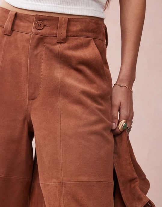 ASOS DESIGN mocka bermuda shorts-set i tan - Image 4