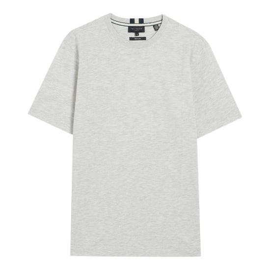 Ted Baker Wiskin Regular Branded Grey T-shirt - Image 1