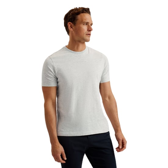 Ted Baker Wiskin Regular Branded Grey T-shirt - Image 2