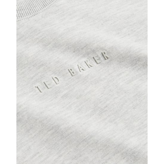 Ted Baker Wiskin Regular Branded Grey T-shirt - Image 6
