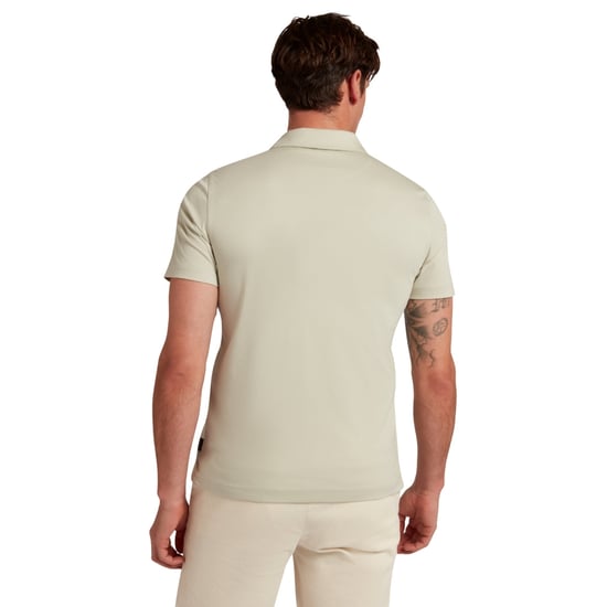 Ted Baker Zeiter Slim Soft Touch Grön Pikétröja - Image 4