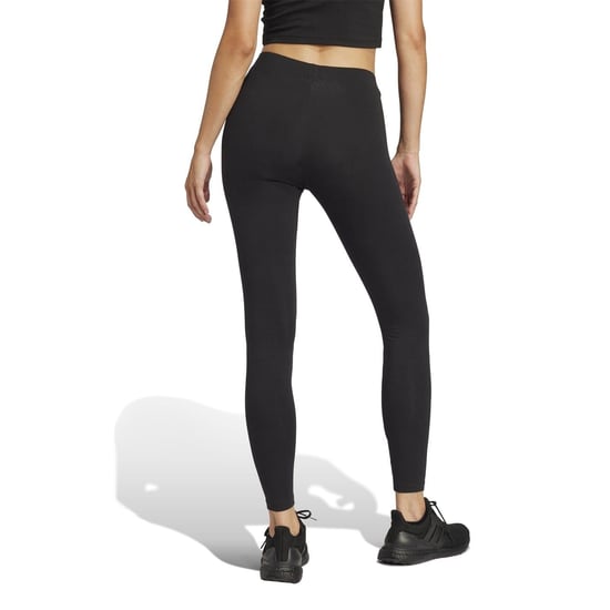 Women's adidas Essentials 3 Stripe Leggings in Black Linear - Image 3