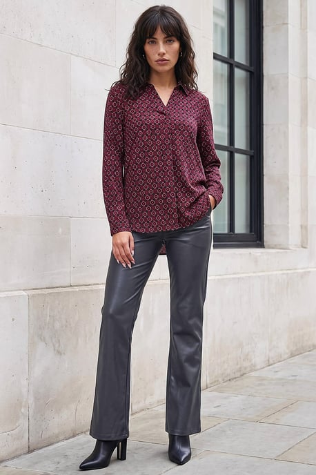 Geo Puff Print Shirt - Image 2
